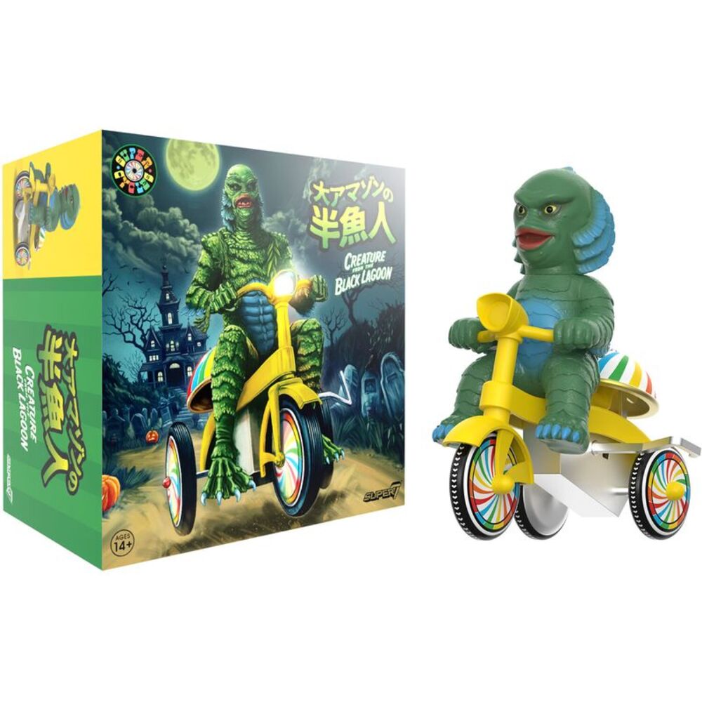 Super7 - Universal Monsters Super Cycles - Creature from Black Lagoon (Dark